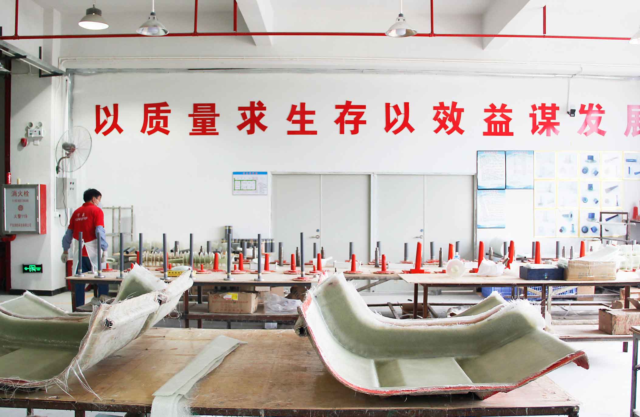 Behind Chinor FRP Factory: HandLayup Workflow & Custom Production Capacity