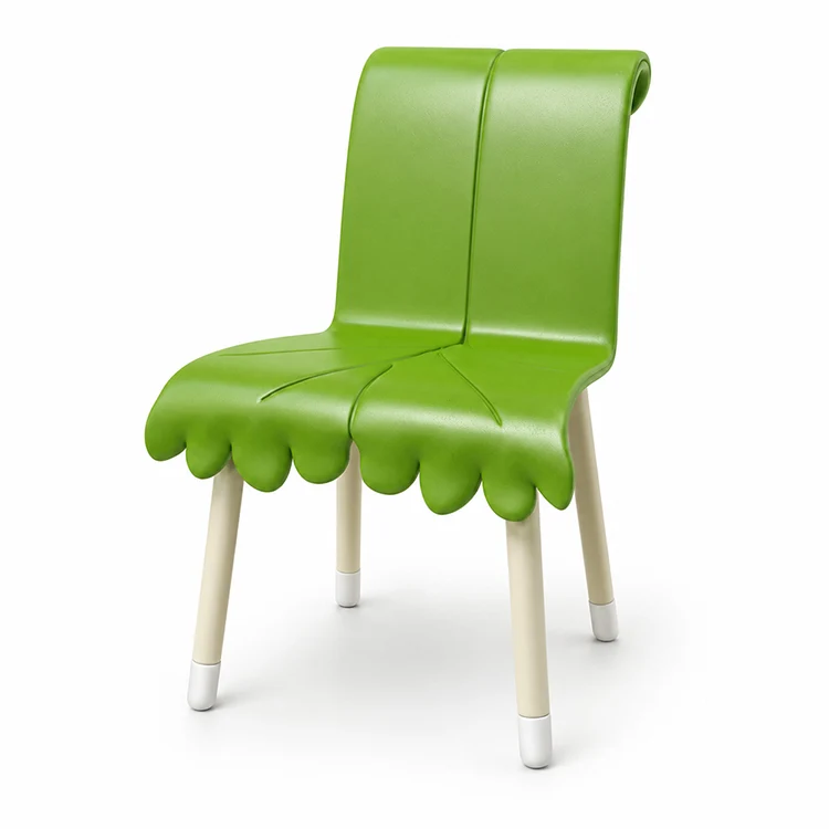 Fiberglass Sculptural Accent Chair