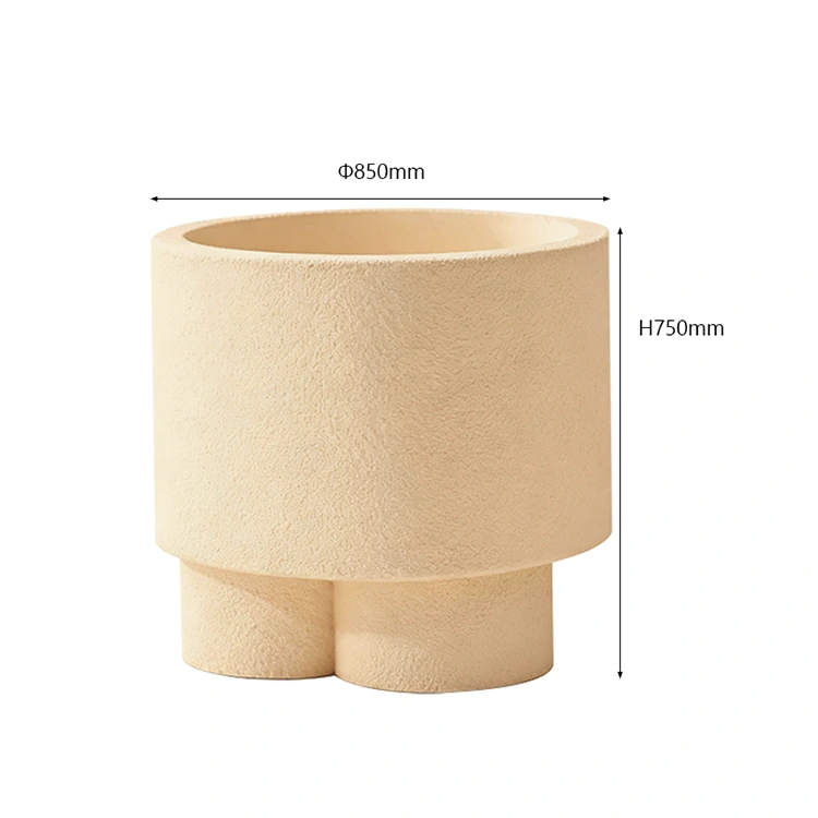 Custom Sculptural FRP Planter
