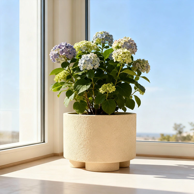 Custom Sculptural FRP Planter