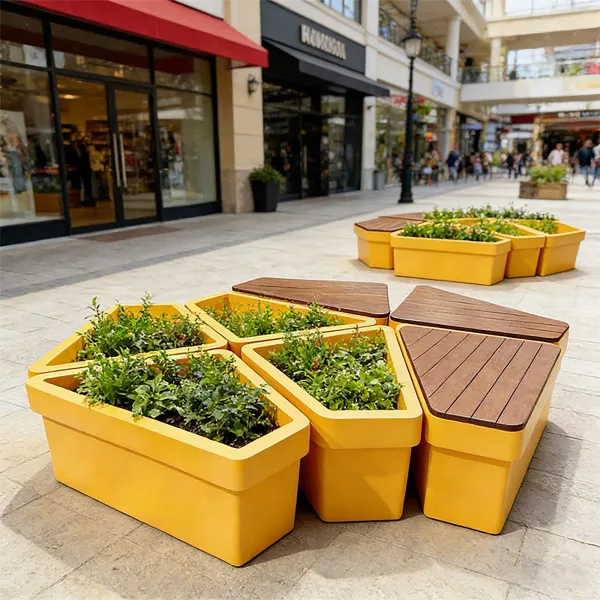 FRP Sculptural Bench