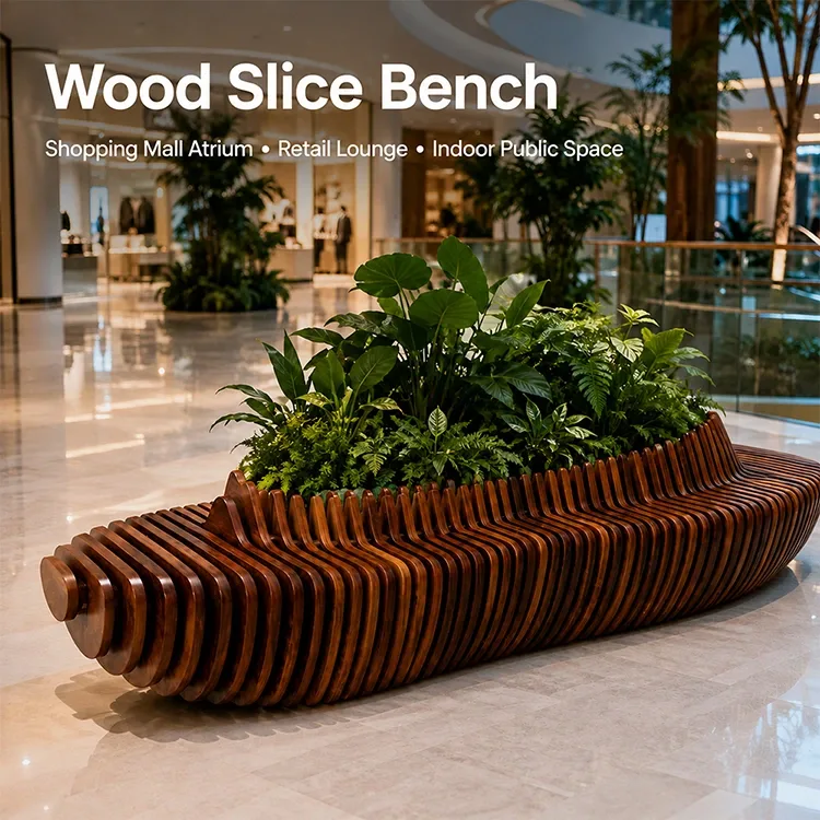 Parametric Planter Seating Bench