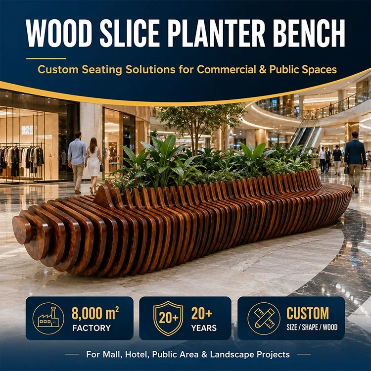Parametric Planter Seating Bench